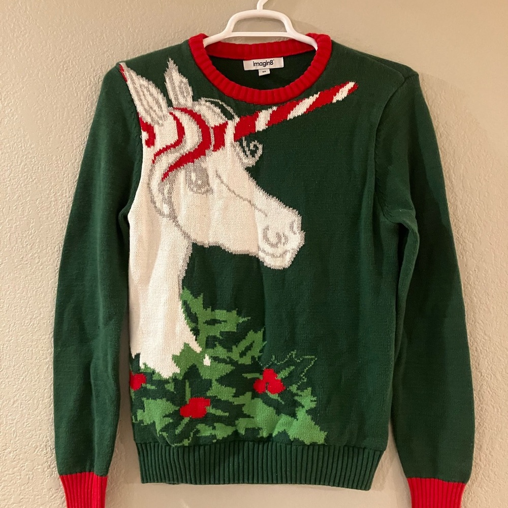 Holiday Unicorn Sweater